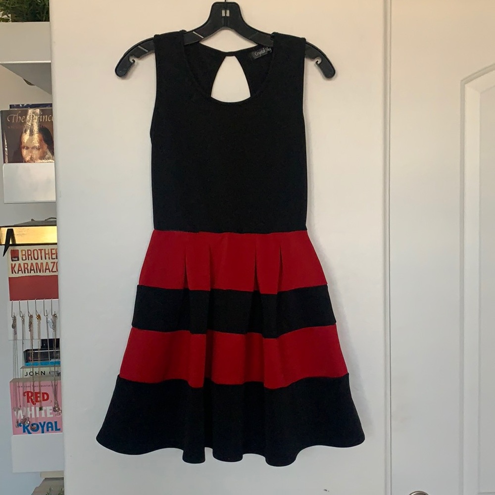 CRYSTAL SKY DRESS WITH PLEATS: NAME A PRICE AND I WILL AGREE